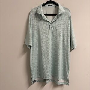 Turtleson Performance Golf Polo‎ Belfair Light Blue Size XL